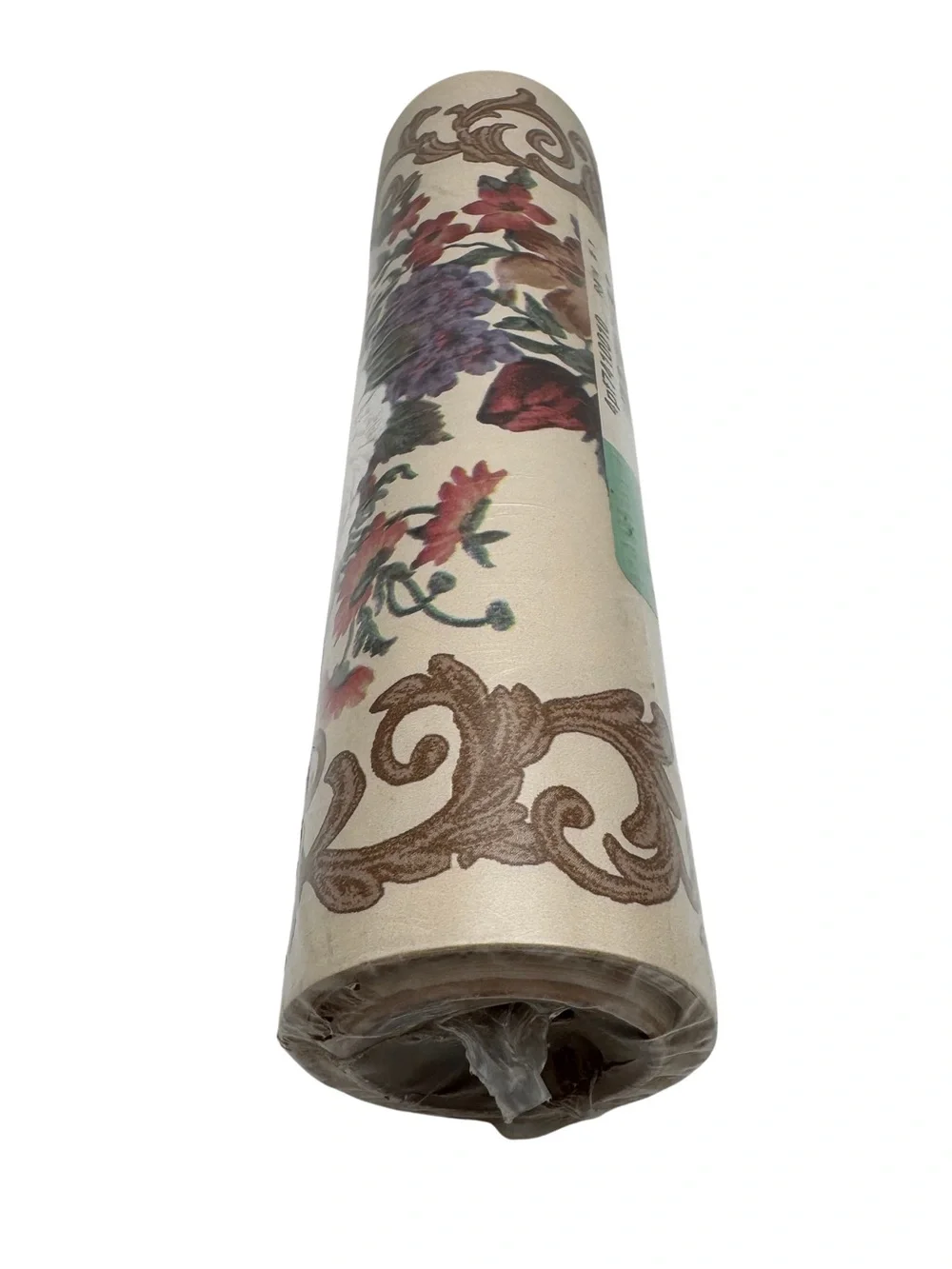 Vintage Softac Self Adhesive Wallpaper Border Floral Scroll Pattern 587075 NOS